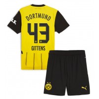 Borussia Dortmund Jamie Bynoe-Gittens #43 Replica Home Minikit 2024-25 Short Sleeve (+ pants)